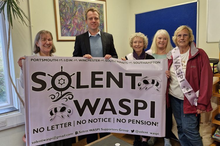NEW ISLE OF WIGHT MPs BOTH GIVE THEIR SUPPORT FOR ISLE OF WIGHT WASPI WOMEN