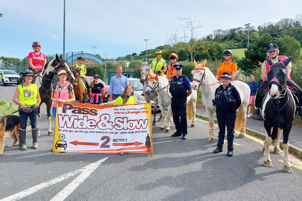 ANNUAL RIDE OUT TO PROMOTE PASSING ‘WIDE AND SLOW’ A GREAT SUCCESS