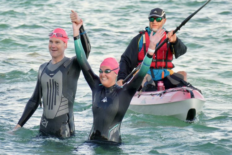 SWIMMERS TO TAKE ON PERSONAL CHALLENGES IN CROSS-SOLENT SWIM