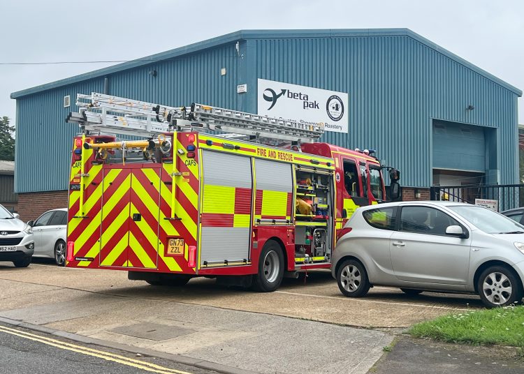 UPDATED: COFFEE ROASTER FIRE IN ROOKLEY SEES EMERGENCY RESPONSE