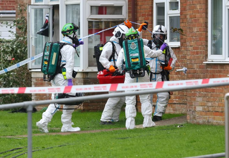 WOMAN’S BODY FOUND IN FLAT AT CENTRE OF CHEMICAL SCARE INCIDENT