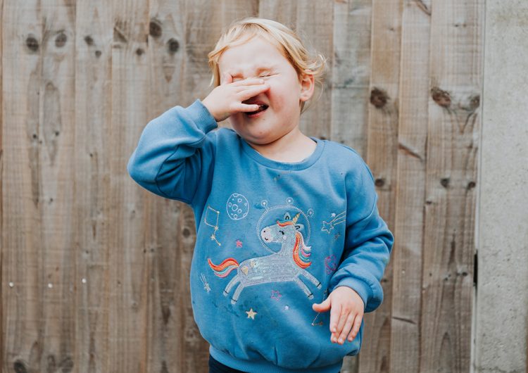 A TICKLE UP THE NOSE CAN HELP KEEP YOUR TODDLES PROTECTED FROM FLU