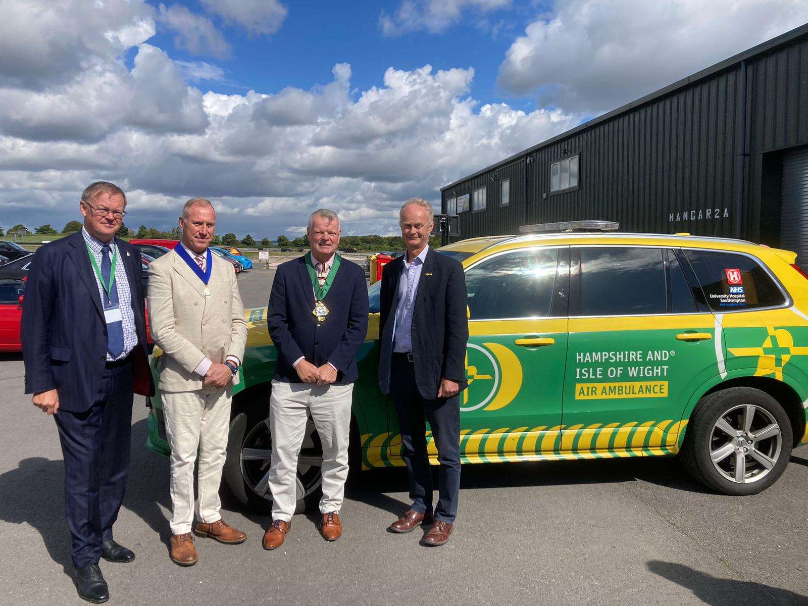 COUNCIL CHAIRMAN CALLS ON ISLANDERS TO SUPPORT AIR AMBULANCE CHARITY