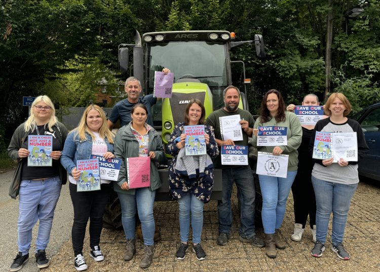 Arreton Protest
