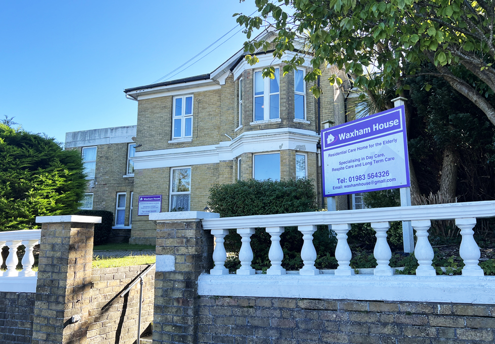 RYDE’S WAXHAM HOUSE CARE HOME SLAPPED WITH POOR FOOD HYGIENE RATING