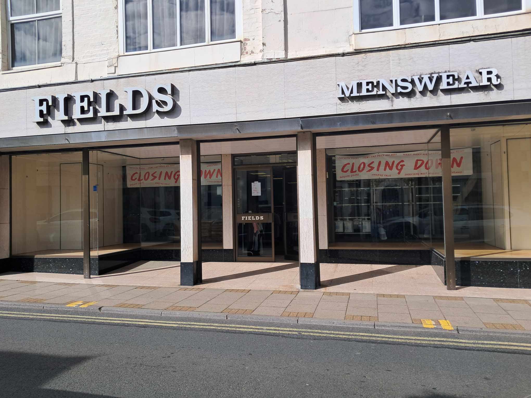 SANDOWN SAYS GOODBYE TO FIELDS AFTER ALMOST 135 YEARS ON THE HIGH STREET