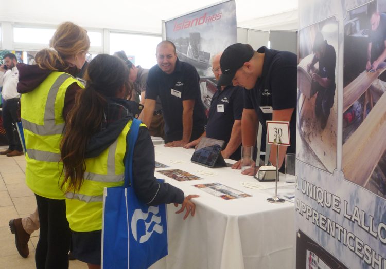 STUDENTS LEARN ABOUT THE OCEANS OF OPPORTUNITIES AT RYS FOUNDATION CAREERS FAIR