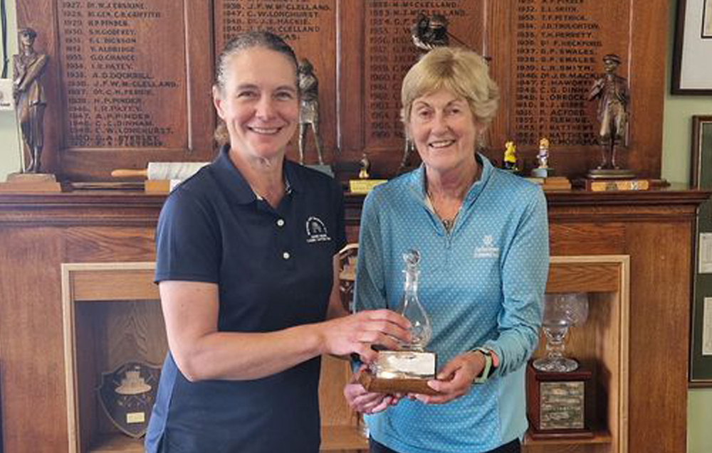 DAWN AND JACKIE TAKE LADIES PAST CAPTAINS COMP WIN