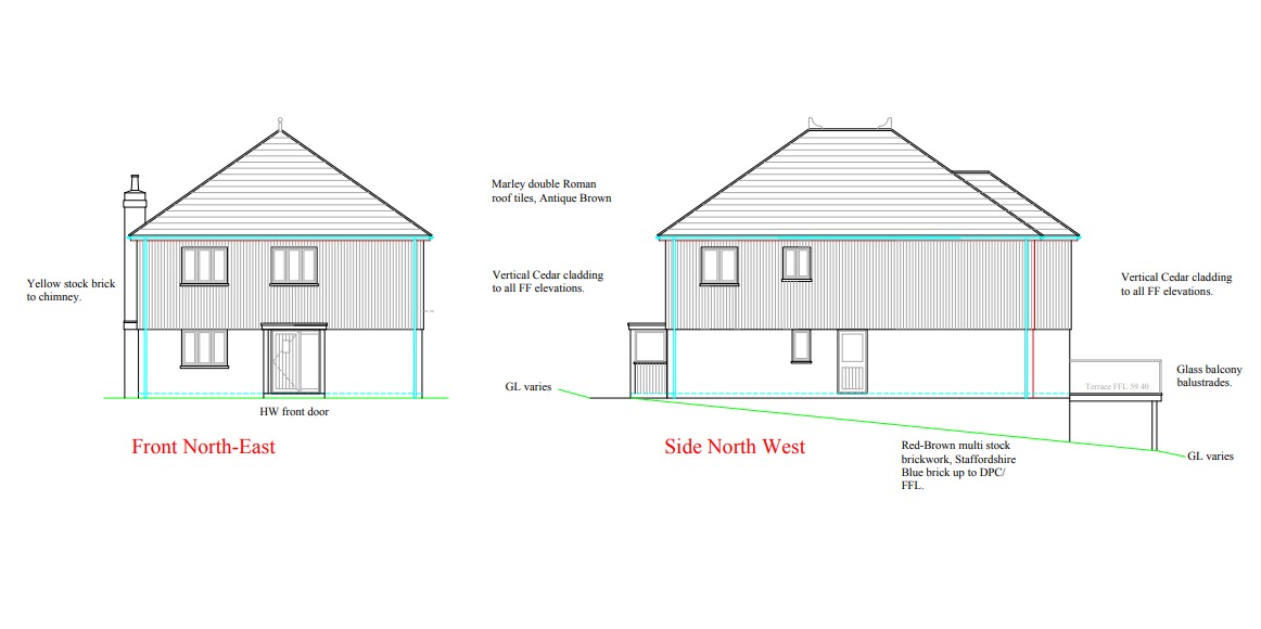APPLICATION TO BUILD 4 HOUSES ON OUTSKIRTS OF NEWPORT PUT FORWARD