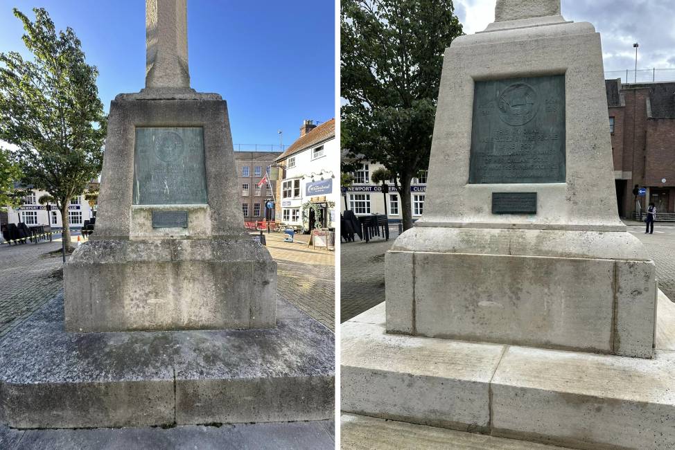 WAR MEMORIAL IN NEWPORT GIVEN NEW LEASE OF LIFE THANKS TO VICTORIA CROSS TRUST