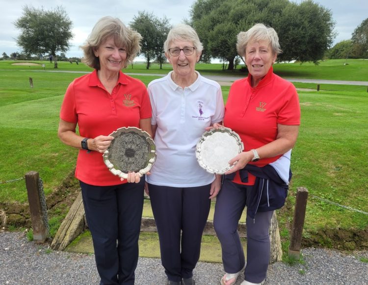 LOUISE WEBB AND JACKY COOK WIN CLIFF DINHAM SALVERS COMPETITION AT WESTRIDGE