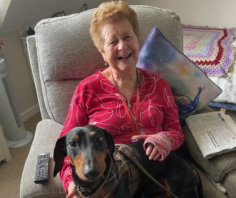 NATIONAL DOG DAY CELEBRATED AT COWES-BASED CARE HOME