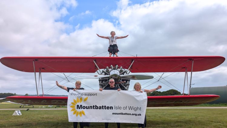 OVER £80,000 RAISED FOR MOUNTBATTEN DURING WING WALK AND SKYDIVING EVENTS