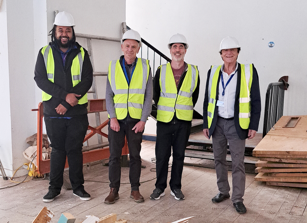 WORK BEGINS ON NEW COMMUNITY-LED HOUSING PROJECT IN RYDE TOWN CENTRE
