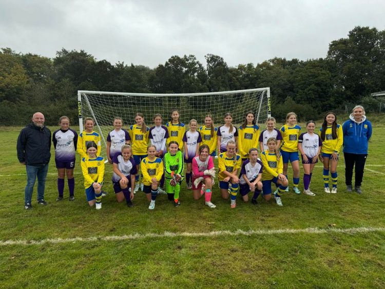 HISTORIC INAUGURAL ALL GIRLS FOOTBALL MATCH IN ISLE OF WIGHT SUNDAY LEAGUE
