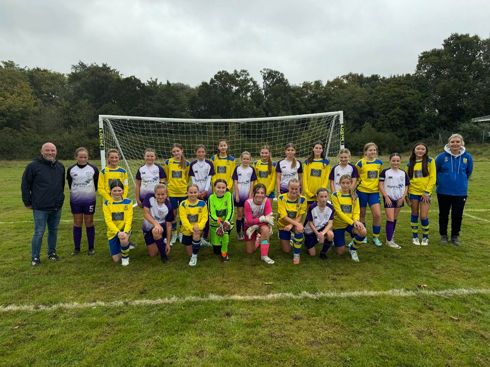 HISTORIC INAUGURAL ALL GIRLS FOOTBALL MATCH IN ISLE OF WIGHT SUNDAY LEAGUE