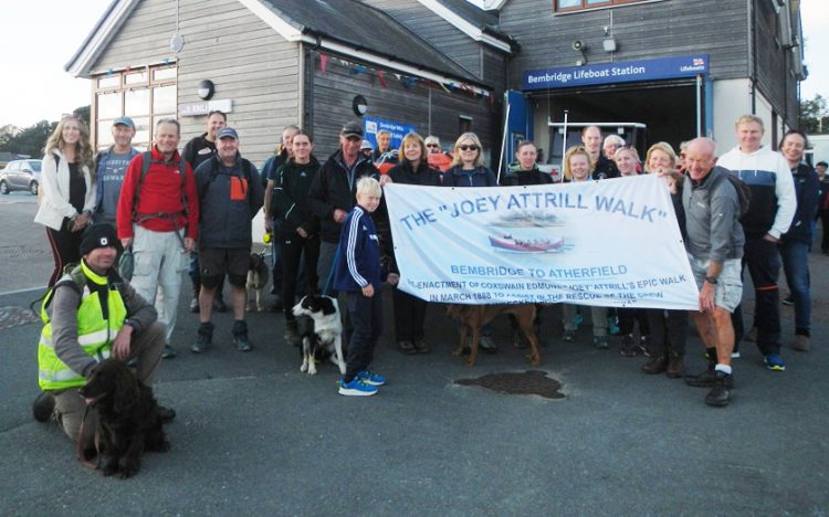 JOEY’S WALK HELD IN TRIBUTE TO 1888 RESCUE EFFORTS OFF ATHERFIELD