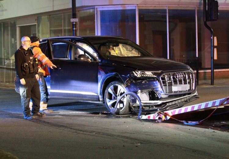 RED LIGHT RUNNER HANDED 6 POINTS AFTER HIGH STREET CRASH