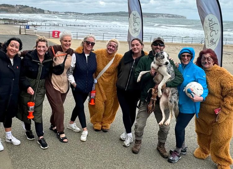 SHOP OWNERS UNITE WITH ‘BEAR’ FOOT WALK FOR BENJI AND BALU