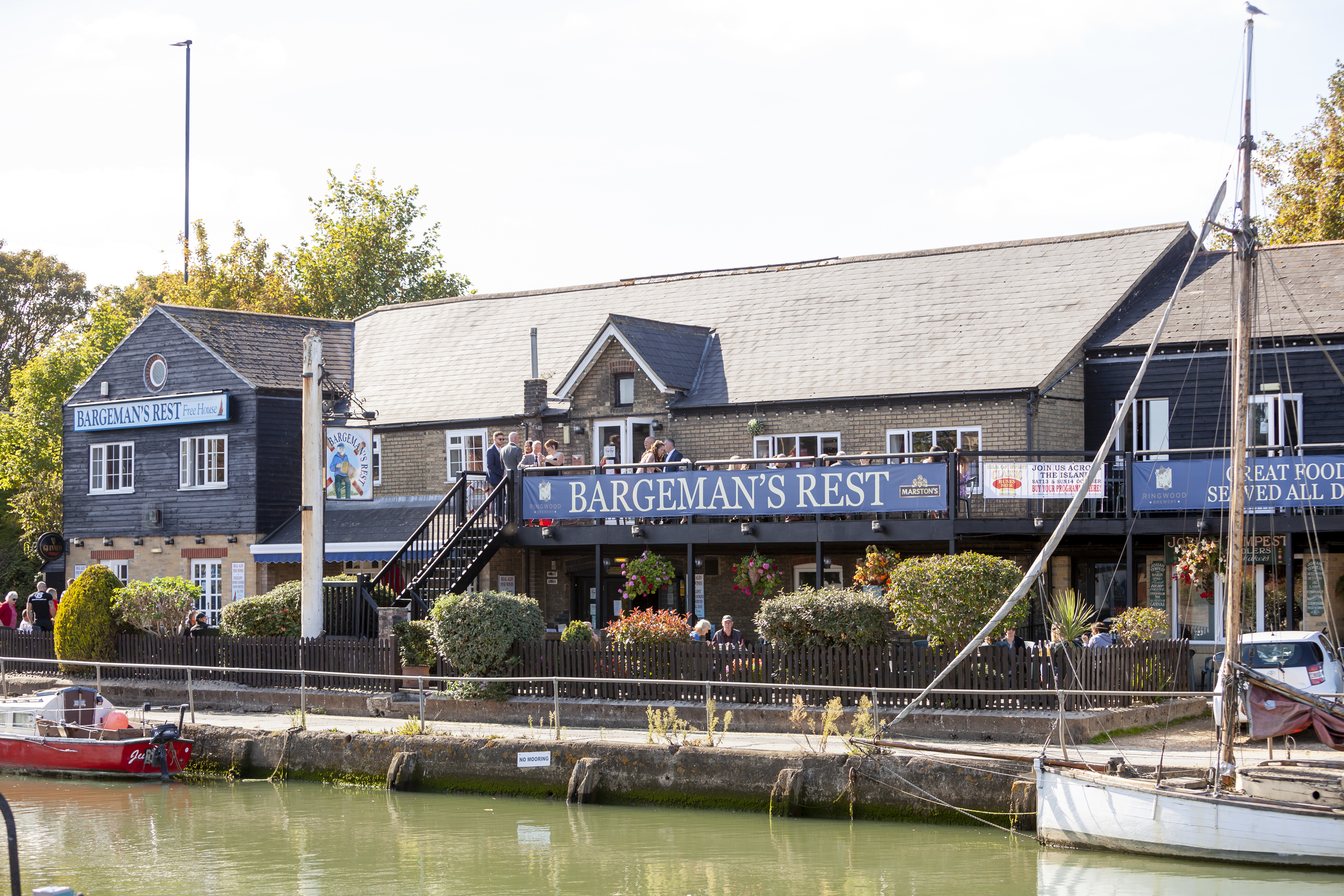 50% OFF ALL BAR DRINKS AT THE BARGEMAN’S REST THIS NOVEMBER