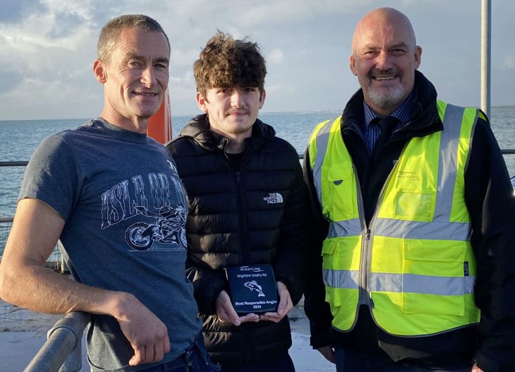 YOUNG FISHERMAN JAY SMITH IS WIGHTLINK’S MOST RESPONSIBLE ANGLER FOR 2024