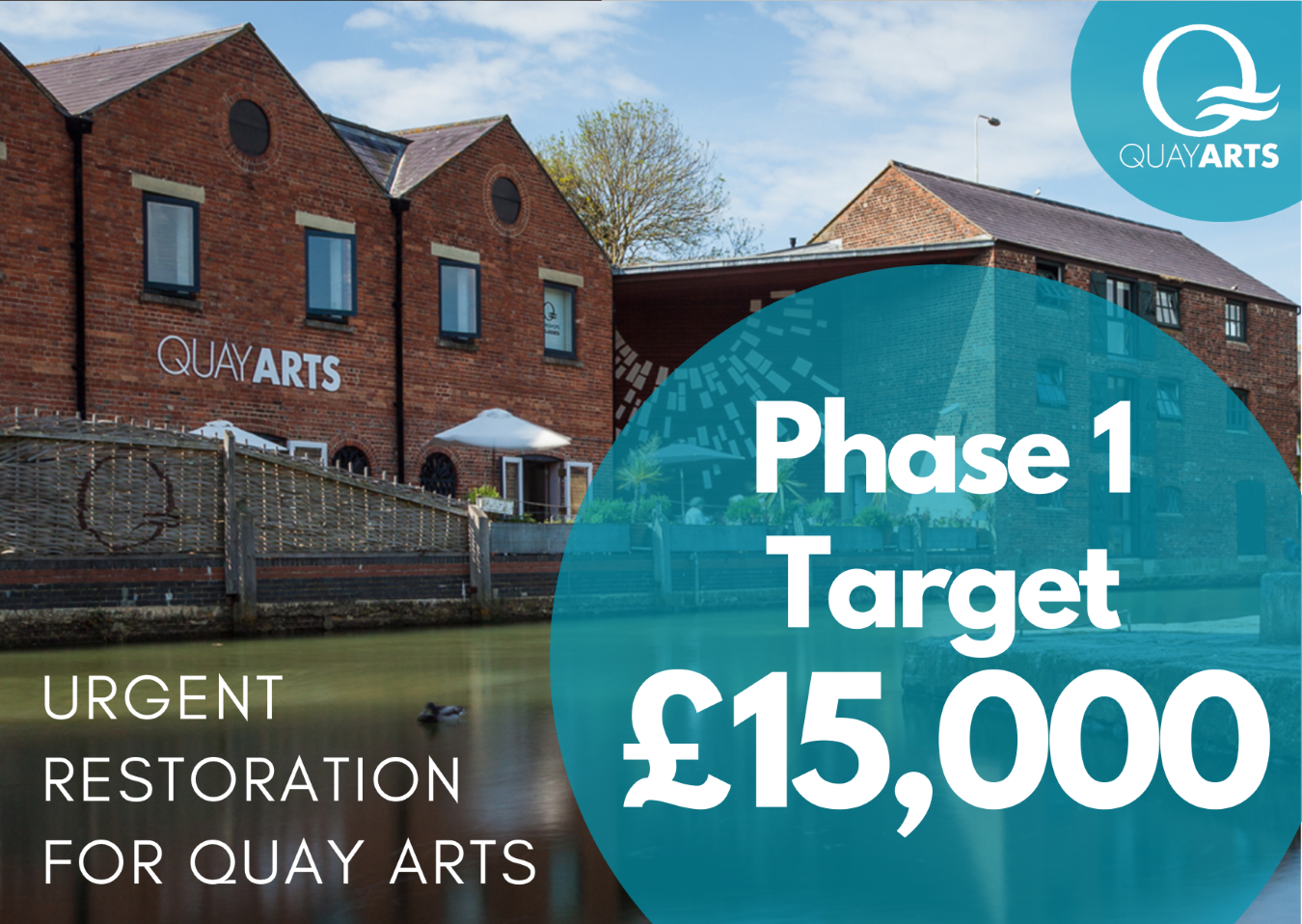 QUAY ARTS LAUNCHES URGENT FUNDRAISING APPEAL TO PRESERVE LANDMARK BUILDING