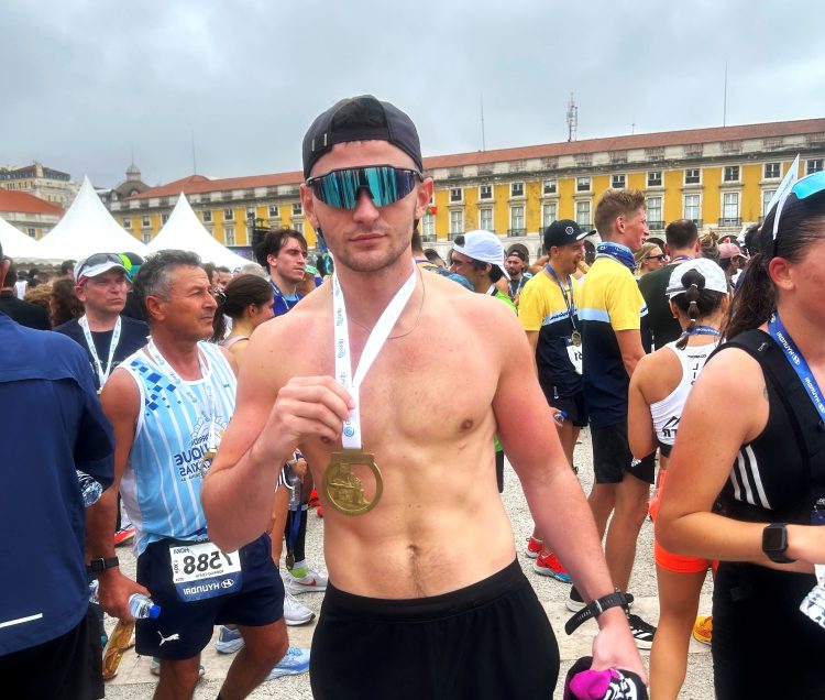 YOUNG ISLE OF WIGHT CANCER SURVIVOR RAISES £2,673 FOR CHARITY AT LISBON MARATHON