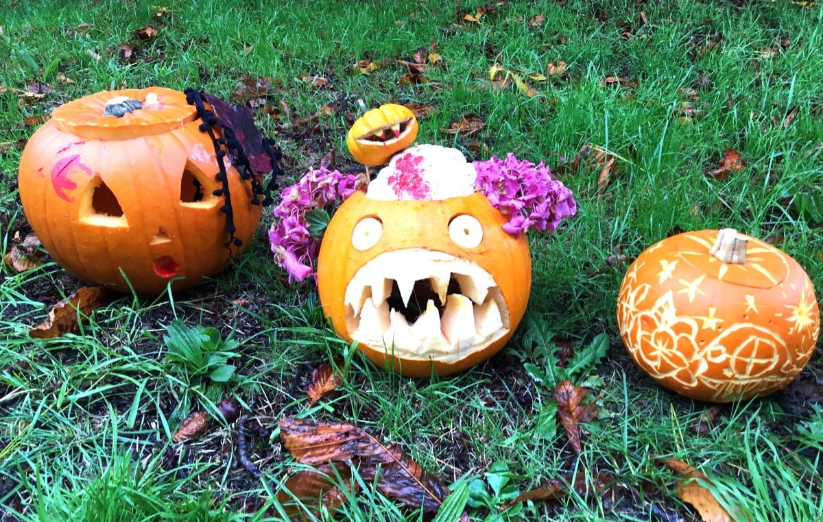 COWES PRIMARY ENJOY HARVEST FESTIVAL AND PUMPKIN CARVING