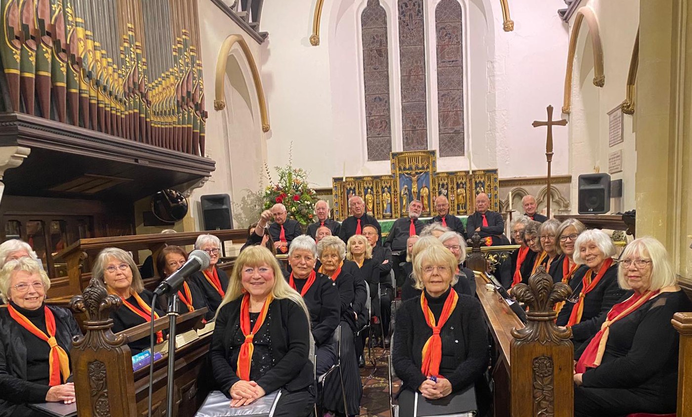 PHOENIX CHOIR CONCERT SEES £850 RAISED FOR STONEWORK RESTORATION APPEAL