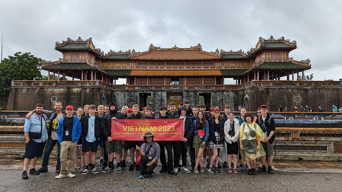 CARISBROOKE COLLEGE’S 2023 VIETNAM TRIP SHORTLISTED FOR NATIONAL AWARD