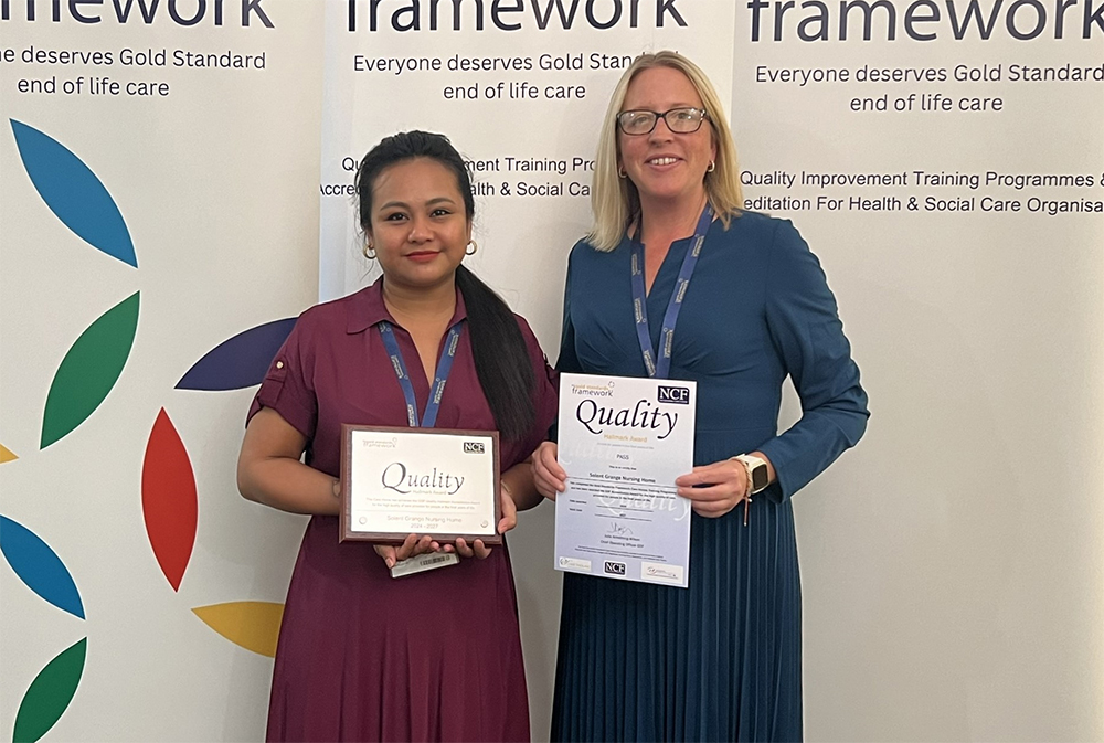 LOCAL NURSING HOME AWARDED PRESTIGIOUS ACCREDITATION