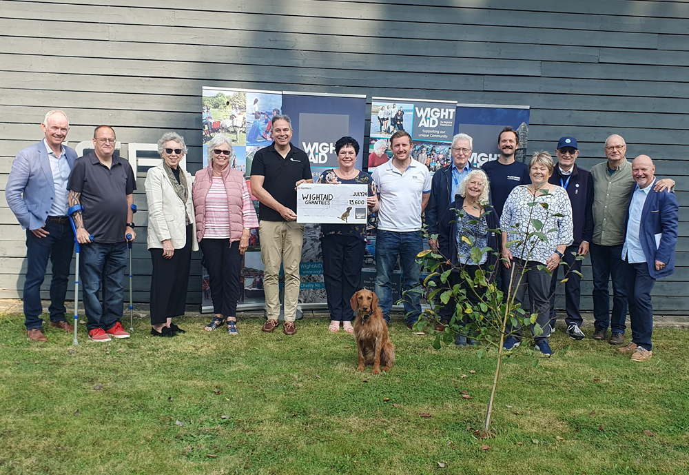 FROM DISABLED SPORT TO TACKLING INVASIVE PLANTS – WIGHTAID CONTINUES TO MAKE A DIFFERENCE