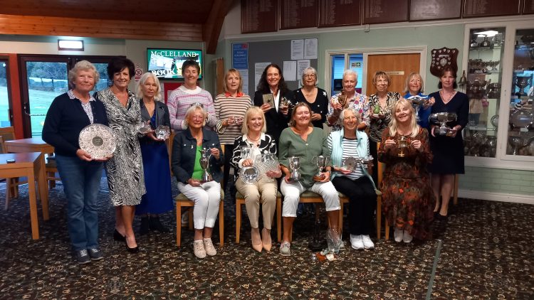 YEAR OF SUCCESS CELEBRATED BY LADIES OF SHANKLIN AND SANDOWN GOLF CLUB