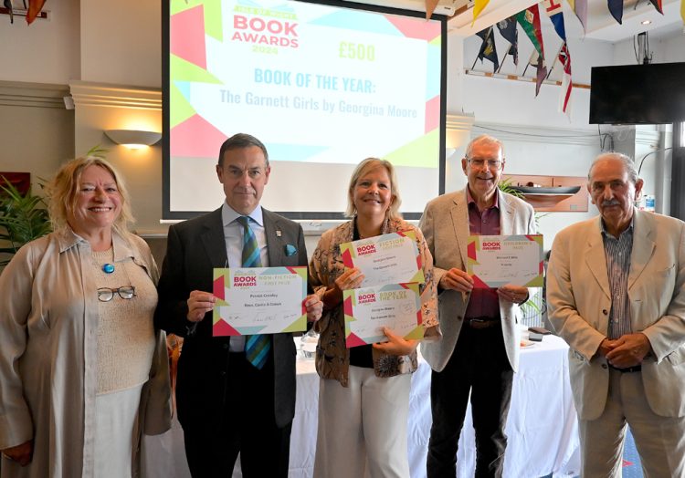 GEORGINA TAKES THE OVERALL WIN AT THIRD ISLE OF WIGHT BOOK AWARDS