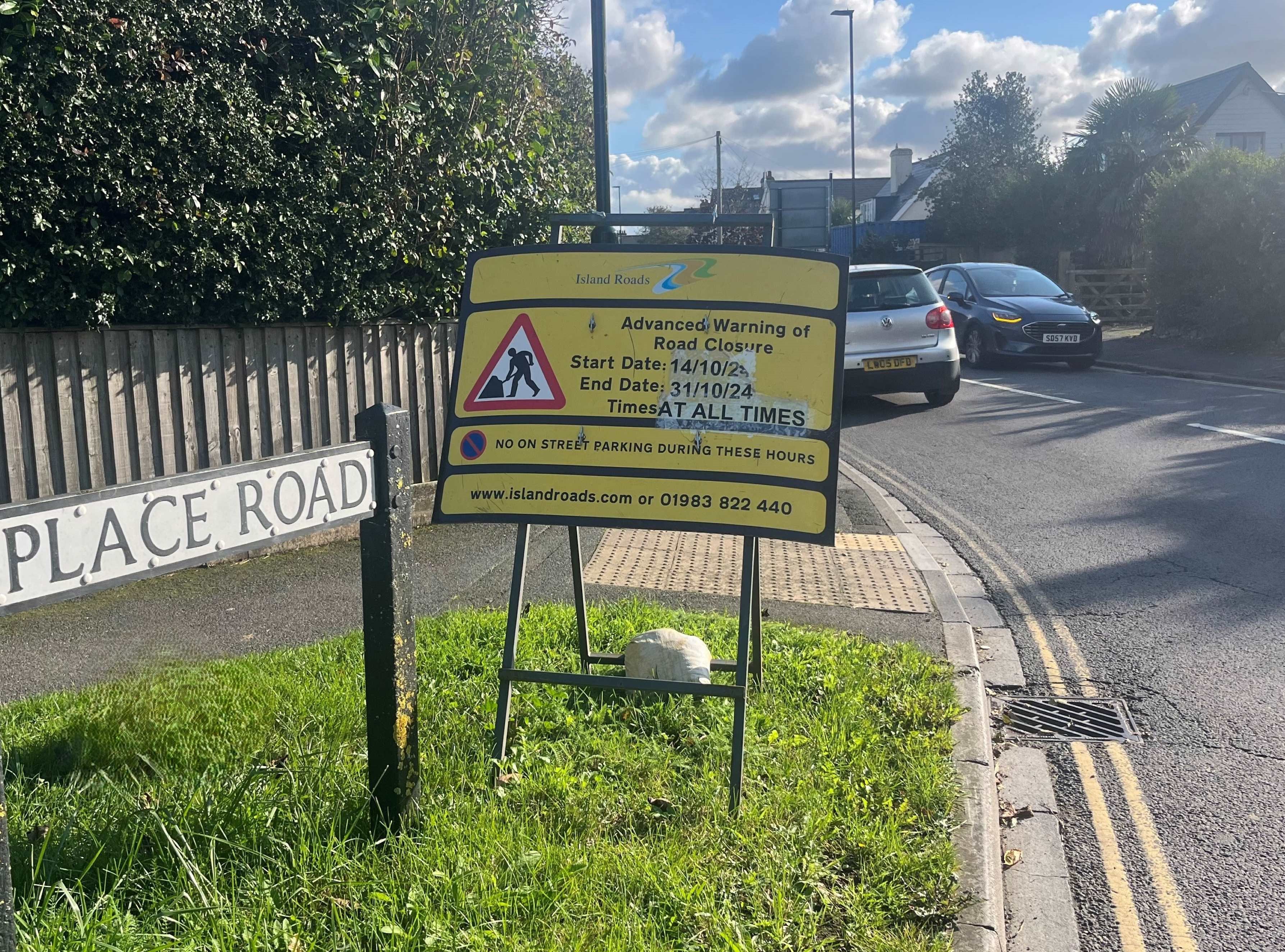HIGHWAY IMPROVEMENT SCHEMES IN RYDE AND COWES TO BEGIN LATER THIS MONTH