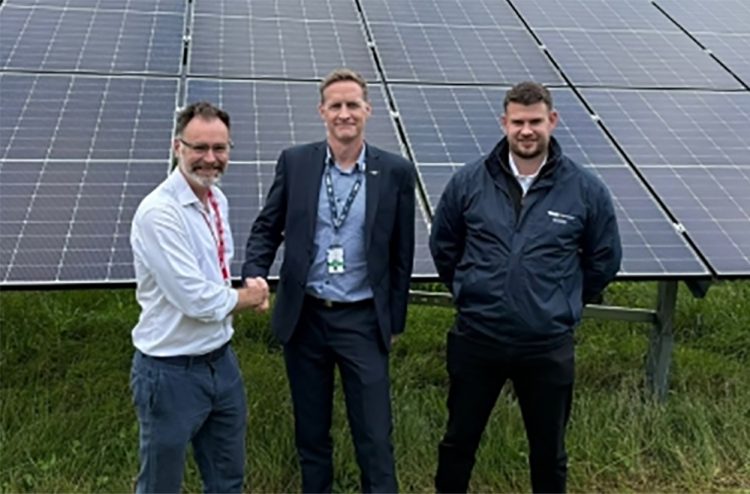 GKN AEROSPACE COWES COMPLETE 1.2MW SOLAR FARM