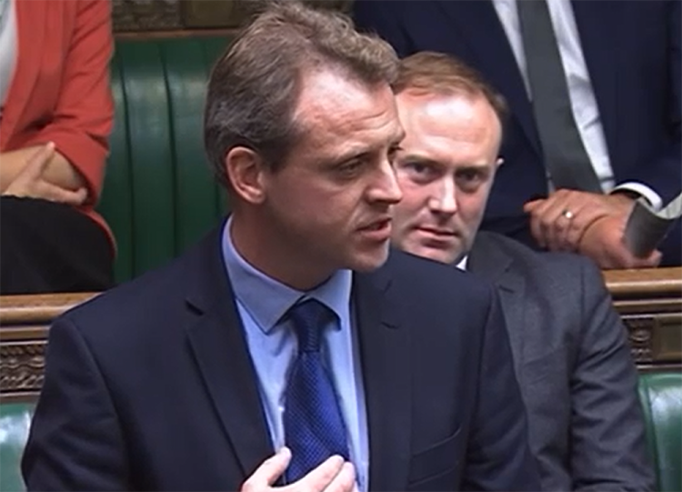 JOE ROBERTSON DELIVERS MAIDEN SPEECH IN THE HOUSE OF COMMONS