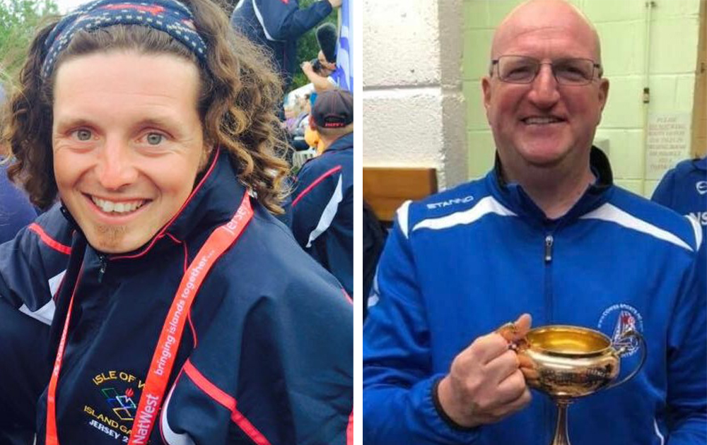 WOODY AND POTTSY TAKE THE HELM OF THE YACHTSMEN
