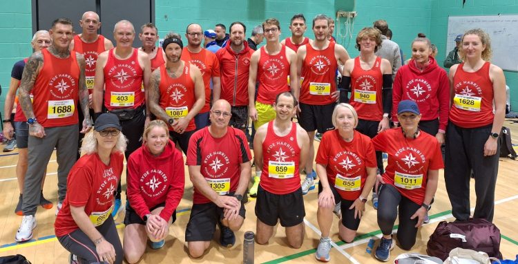 RYDE HARRIERS COHORT COMPLETE HALF MARATHON IN GOSPORT