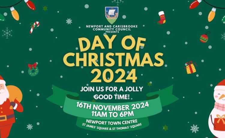 DAY OF CHRISTMAS RETURNS TO NEWPORT THIS SATURDAY – INCLUDING BIG LIGHTS SWITCH ON!