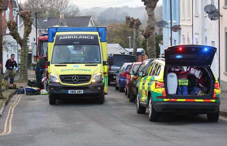 AIR AMBULANCE IN DASH TO SANDOWN IN RESPONSE TO LIFE-THREATENING EMERGENCY