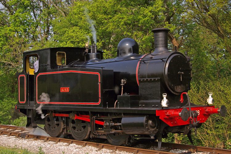 LOCOMOTIVE AJAX HEADING TO A NEW HOME IN THE MIDLANDS AFTER 50 YEARS