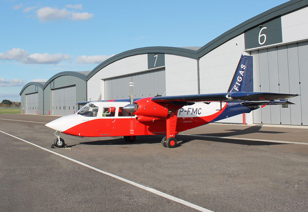 BRITTEN-NORMAN SECURES ORDER FROM THE FALKLAND ISLANDS FOR 4 NEW ISLANDER AIRCRAFT