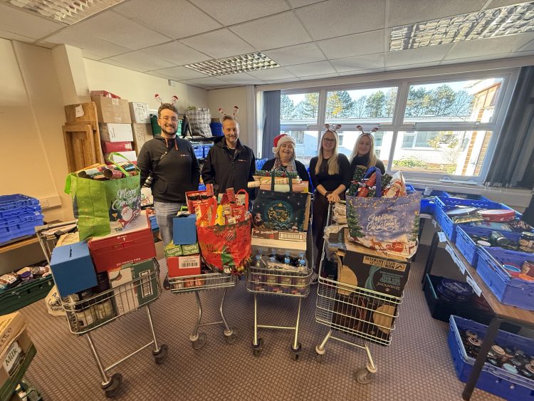 ICR TOUCH MAKE GENEROUS DONATION TO ISLE OF WIGHT FOODBANK