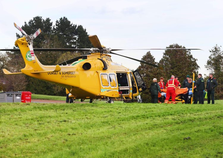 MAN IN HIS 60S REMAINS IN HOSPITAL AFTER BEING HIT BY LORRY