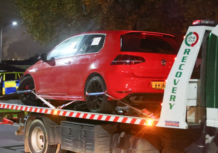UPDATED: DRINK AND DRUG DRIVING ARREST AS CAR PLOUGHS INTO FENCE IN COWES