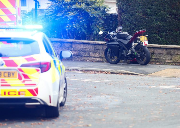 MOTORCYCLIST INJURED IN BINSTEAD ROAD CRASH WITH VAN