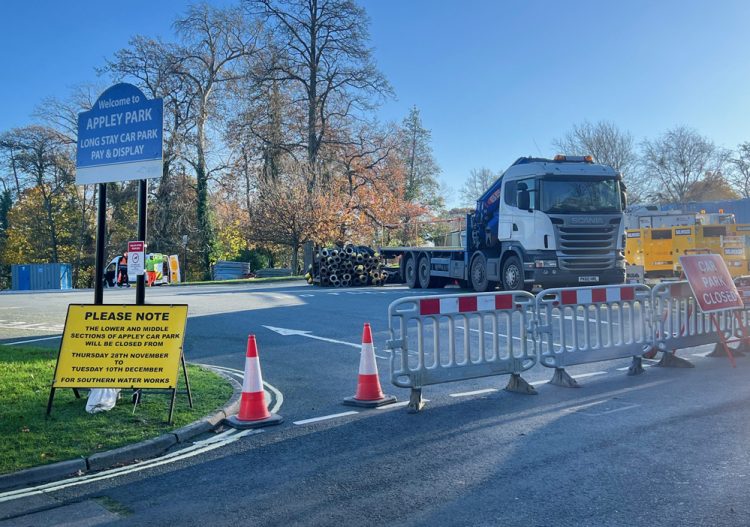 MAJOR REPAIR NEEDED TO BURST SEWER IN RYDE – TANKER ARMY CALLED IN