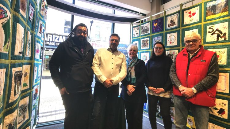 MEMORIAL QUILT RAISING AWARENESS OF SUICIDE AND BREAVEMENT TO BE DISPLAYED ON THE ISLAND