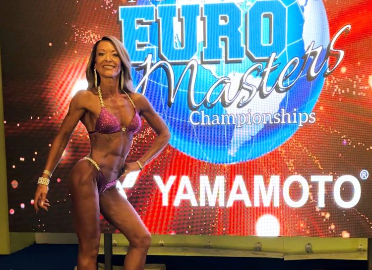 ISLE OF WIGHT BODYBUILDER PEARL DOBSON STEPS ON STAGE WITH WORLD’S BEST IN MILAN